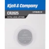 Kjell & Co Litiumbatteri - CR2025 - 1 stk