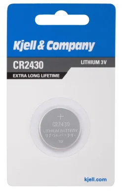 Kjell & Co Litiumbatteri - CR2430 - 1 stk
