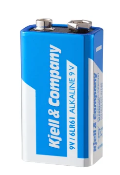 Kjell & Co 9 V-batteri (PP3) - 2 stk