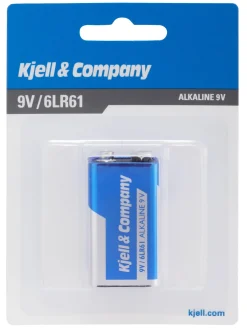 Kjell & Co 9 V-batteri (PP3) - 1 stk