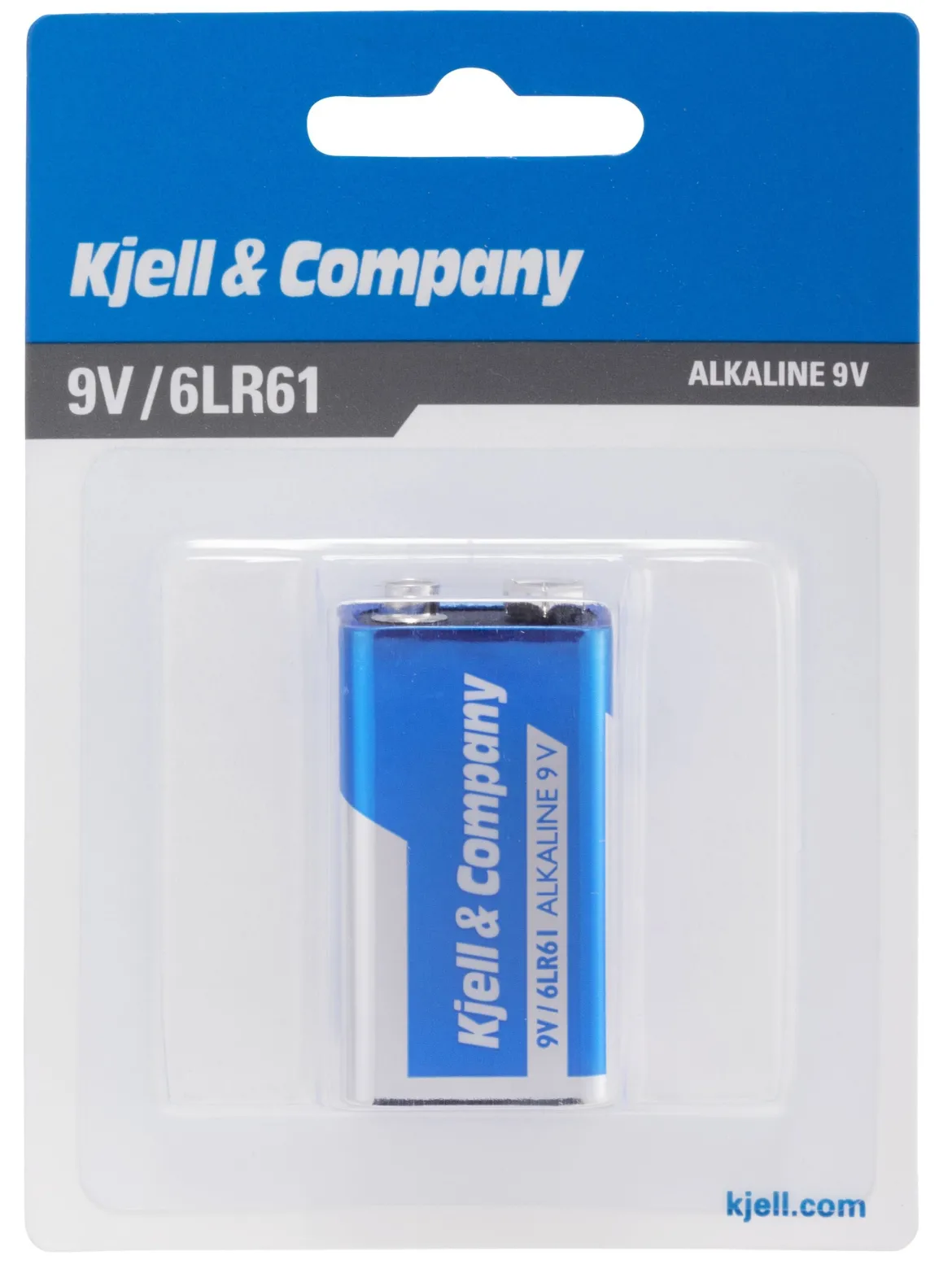 Kjell & Co 9 V-batteri (PP3) - 1 stk
