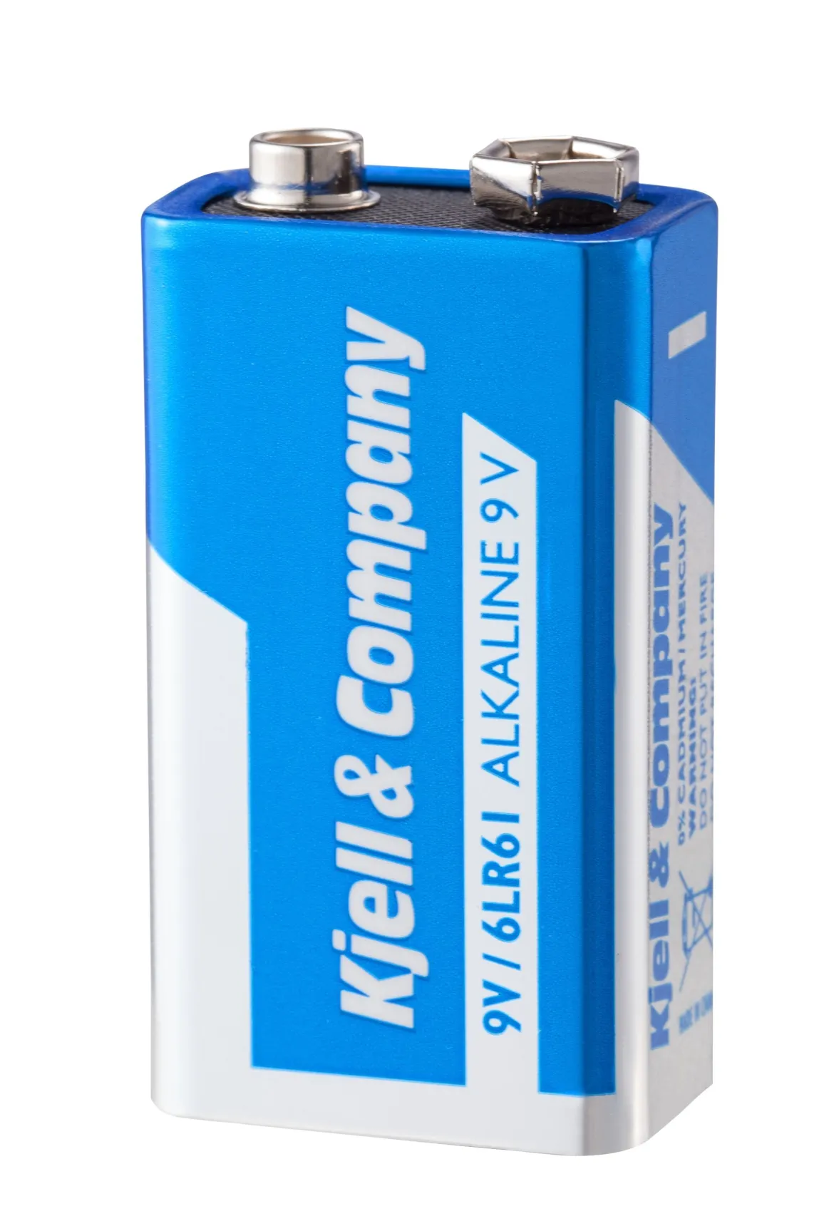 Kjell & Co 9 V-batteri (PP3) - 1 stk