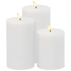 LED Bloklys 3-pak