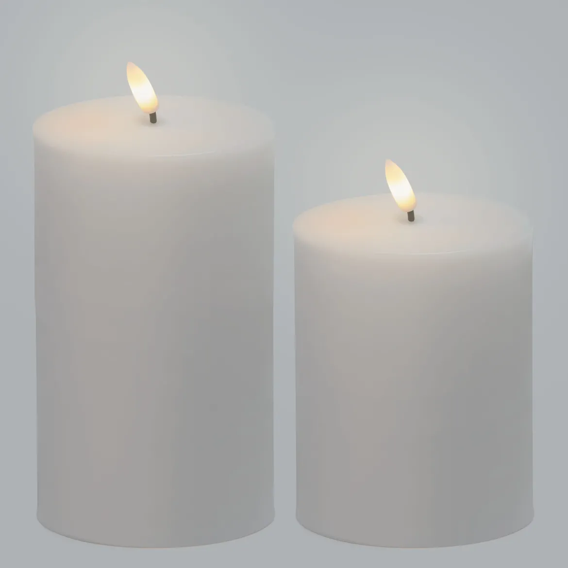 LED Bloklys udendørs 2-pak