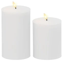 LED Bloklys udendørs 2-pak