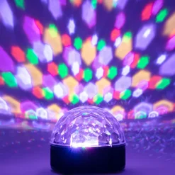 Ledsavers Diskolampe med fjernbetjening