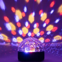 Ledsavers Diskolampe med fjernbetjening