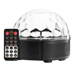 Ledsavers Diskolampe med fjernbetjening