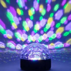 Ledsavers Diskolampe med fjernbetjening