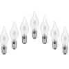Ledsavers Frostet reservepære til adventslysestager LED 7-pakke