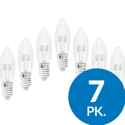 Ledsavers Reservelampe til adventsstager LED 7-pakke