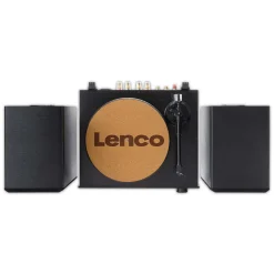 Lenco Pladespiller 2 x 110W Ortofon 2M Red Black