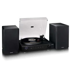 Lenco Pladespiller 2 x 110W Ortofon 2M Red Black