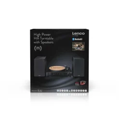 Lenco Pladespiller 2 x 110W Ortofon 2M Red Black