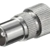 Lige antenne stik - Han