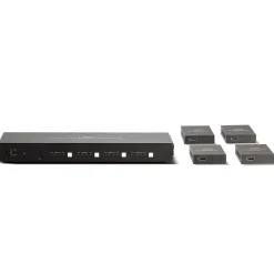 Lindy Cat 6 HDMI Matrix Extender - 4K/60Hz - 4x4 vejs - 70 meter