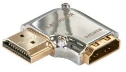 Lindy HDMI Han til Hun 90° Højre Adapter Cromo Line