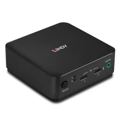 Lindy 2 Port Type C DisplayPort 1.2 KVM Switch