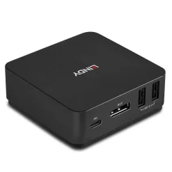 Lindy 2 Port Type C DisplayPort 1.2 KVM Switch