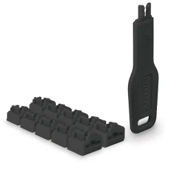 Lindy RJ45 Port Blocker Sort - 10-pak