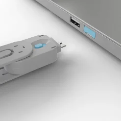 Lindy USB-A Port Blocker Blå - 4-pak