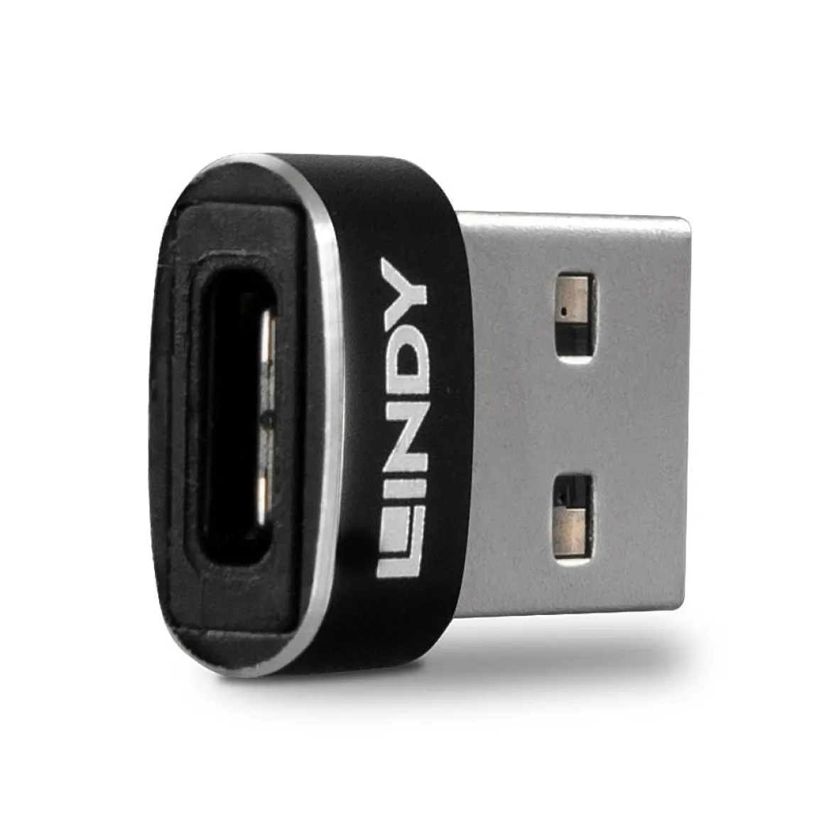 Lindy USB 2.0 Low Profile Typ A til C Adapter