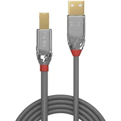 Lindy USB 2.0 Typ A til B Cable Cromo Line - 1 m