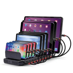 Lindy 96W 10-Port USB Charging Station