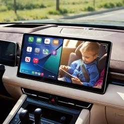 Linocell bagsædekamera til CarPlay med trådløs adapter