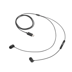 Linocell Bullets USB-C hovedtelefoner - Sort