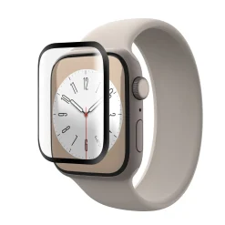 Linocell Elite Extreme Curved Skærmbeskytter til Apple Watch Series 7, 8 og 9 - 45 mm