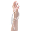 Linocell Flettet USB-C 2.0-kabel - 240 W - Hvid - 1 m