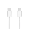 Linocell Flettet USB-C til Lightning-kabel - MFi - Hvid - 2 m
