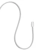 Linocell Flettet USB-C til Lightning-kabel - MFi - Hvid - 1 m