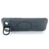 Linocell Flip Stand Case Mobilskal til iPhone Air - Sort