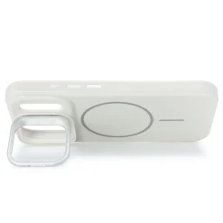 Linocell Flip Stand Mobilcover til iPhone 17 Pro og iPhone 18 Pro - Hvid