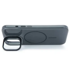 Linocell Flip Stand Mobilcover til iPhone 17 - Sort