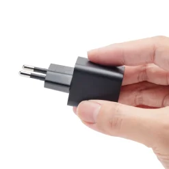 Linocell GaN hurtiglader 35 W PD med 2 USB-C-porte - Sort