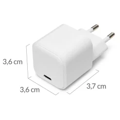 Linocell GaN-hurtiglader 65 W PD 3.2 med USB-C-port