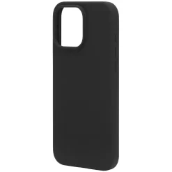 Linocell Gummifodral til iPhone 16 Pro Max - Sort