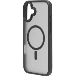 Linocell Hard Case Mobilcover til iPhone 16 Plus - Sort