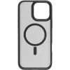 Linocell Hard Case Mobilcover til iPhone 16 Pro Max - Sort