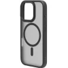 Linocell Hard Case Mobilcover til iPhone 16 Pro - Sort