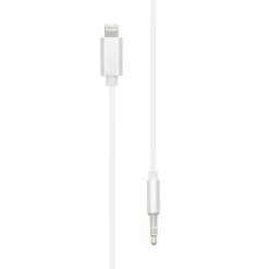 Linocell Lightning til 3,5 mm kabel - MFi - Hvid - 1 m