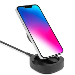 Linocell Magnetisk mobilholder til trådløs opladning