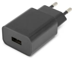 Linocell Mini USB oplader 2,4 A (12 W) Sort