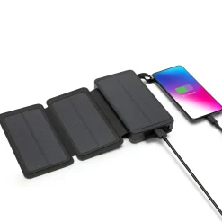 Linocell Powerbank med solcelleopladning - 30 W - 16000 mAh