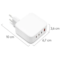 Linocell Premium GaN multioplader PD 3.1 140 W Hvid