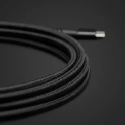 Linocell Premium Kevlar USB-C 3.2-kabel Sort - 3 m
