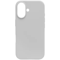Linocell Rubber case til iPhone 16 - Grå